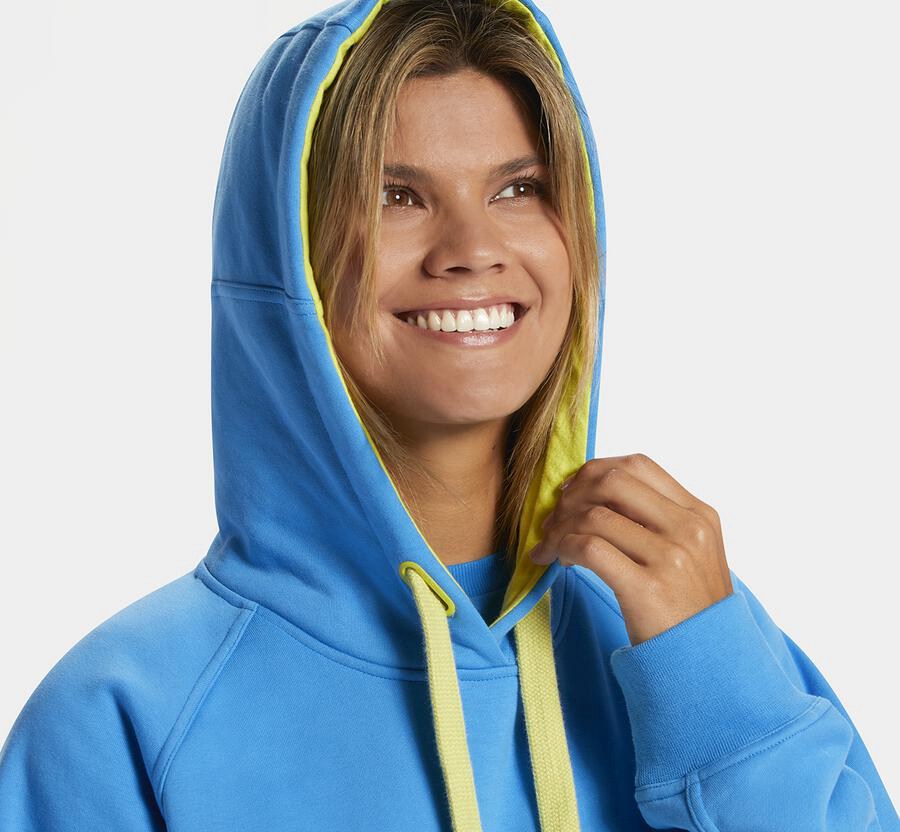 Hoka One One Hoodie Dames - Bondi - Blauw - GI9714685